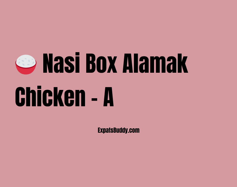 🍚 Nasi Box Alamak Chicken - Authentic Indonesian Catering in Jakarta ...