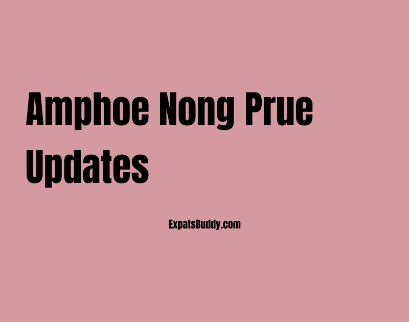Amphoe Nong Prue updates