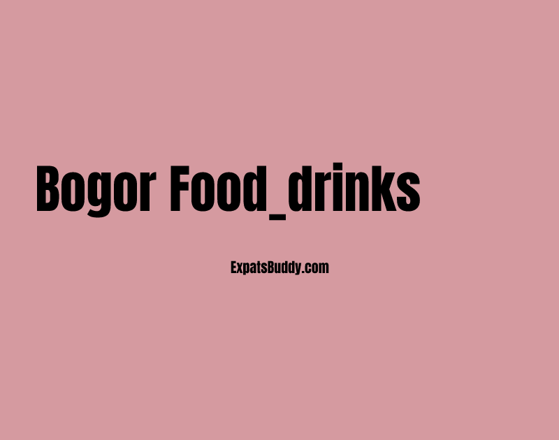 Bogor food_drinks