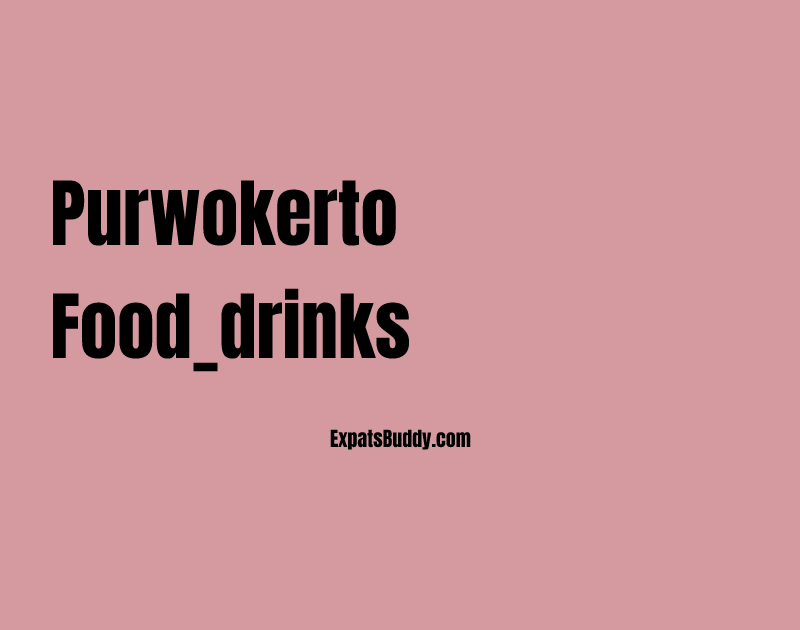 Purwokerto food_drinks