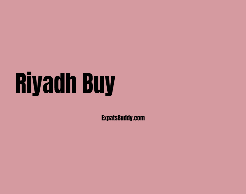 Riyadh buy